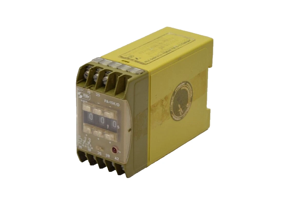 Used PILZ PA-1SK/D/42V/2UZ 250V 5A 1100VA 40-60Hz Safety Relay Counter