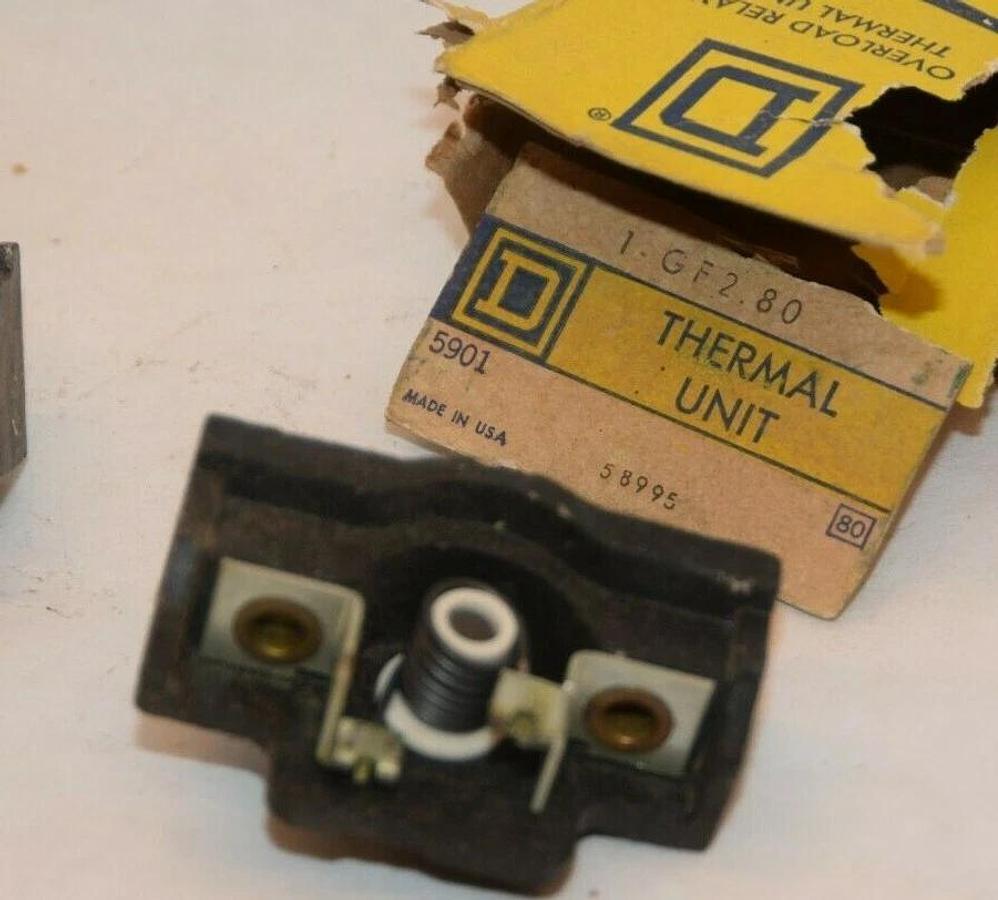 (NEW - LOT OF 3) SQUARE D 1-GF2.80 1 GF2.80 Overload Relay Thermal Unit