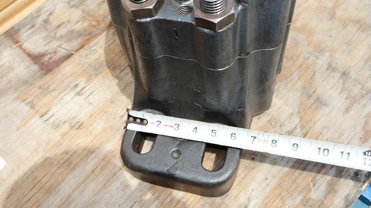 Link Belt Split Pillow Block Housing w/ Bearing 5-7/16" GP6887FC S32 NOS