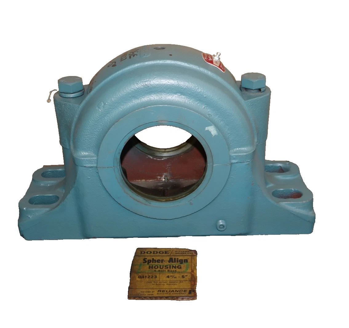 Dodge Spher-Align Pillow Block HOUSING 4-Bolt SAF-4-15/16 041223 4-15/16-5 (NOS)