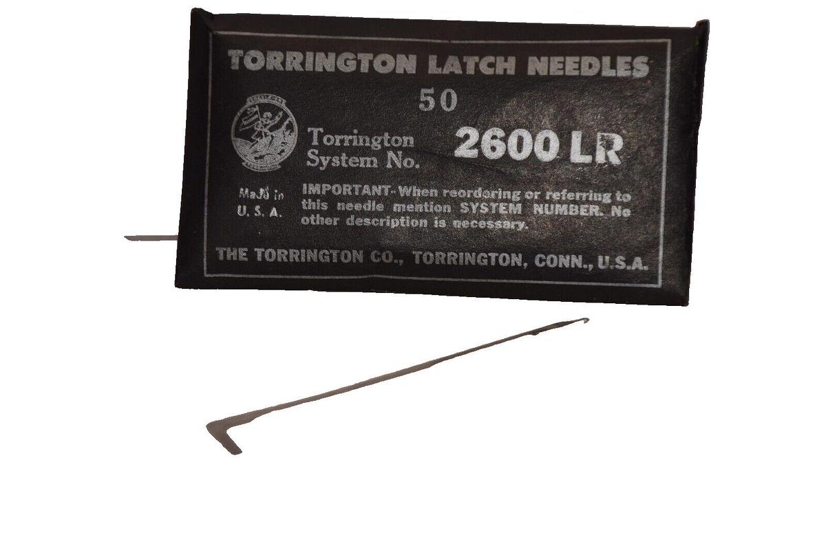 (NEW - Approx. 40) TORRINGTON 2600 LR , 2600LR Latch Needle