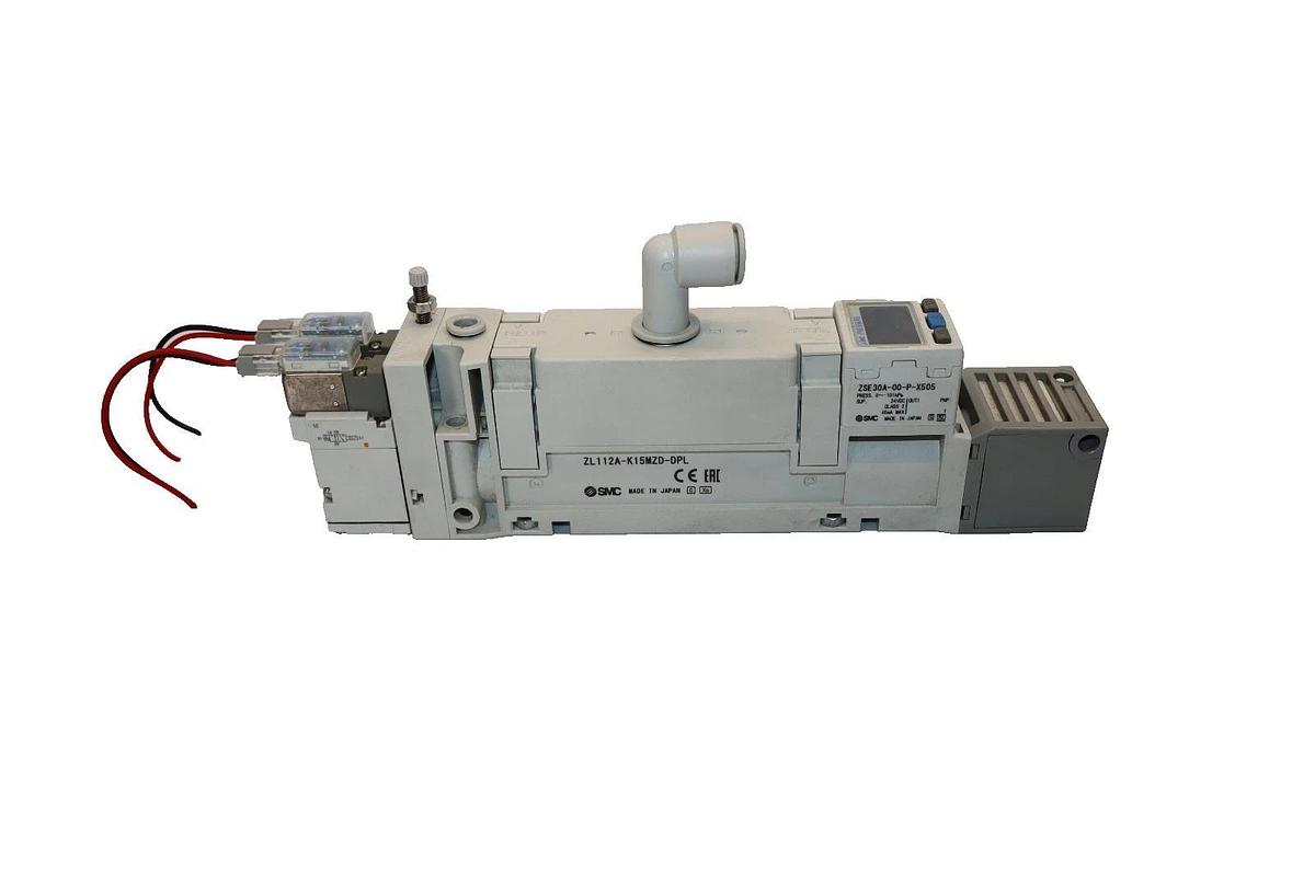 Used SMC Multi Stage Ejector Vacuum ZL112A-K15MZD-DPL ZL112AK15MZDDPL