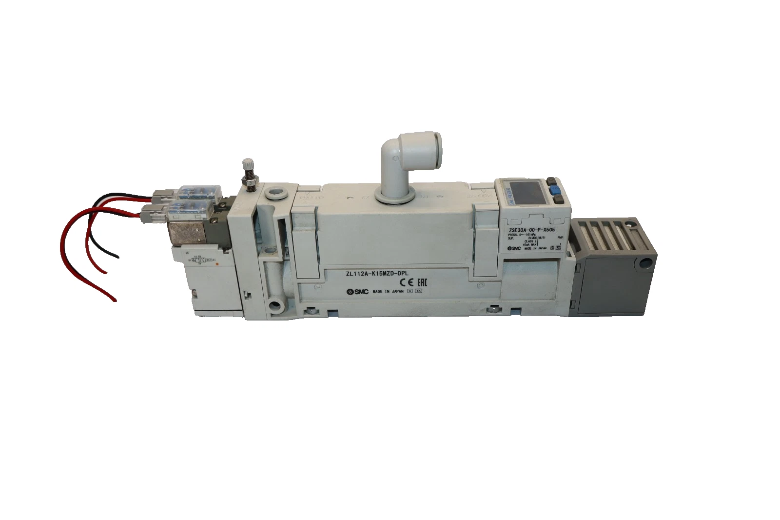 Used SMC Multi Stage Ejector Vacuum ZL112A-K15MZD-DPL ZL112AK15MZDDPL