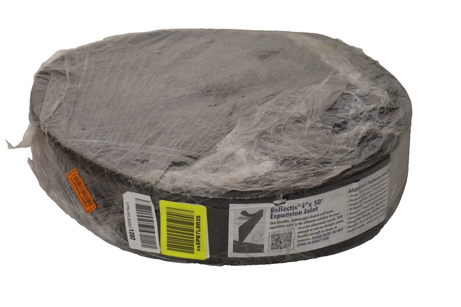 (NEW) REFLECTIX 4" x 50' Expansion Joint Black