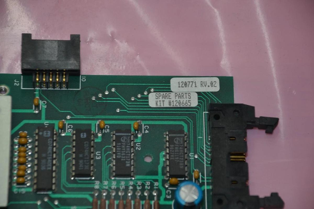 Used ALLEN BRADLEY 120661-01 REV2 120665 MODULE WITH DIGITAL DISPLAY