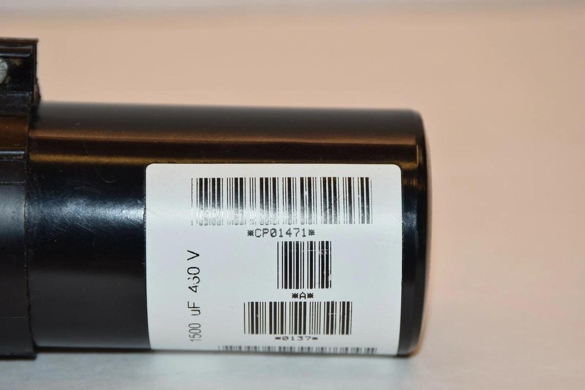 Used CUTLER HAMMER CP01471 1500uF 460V BUS CAPACITOR