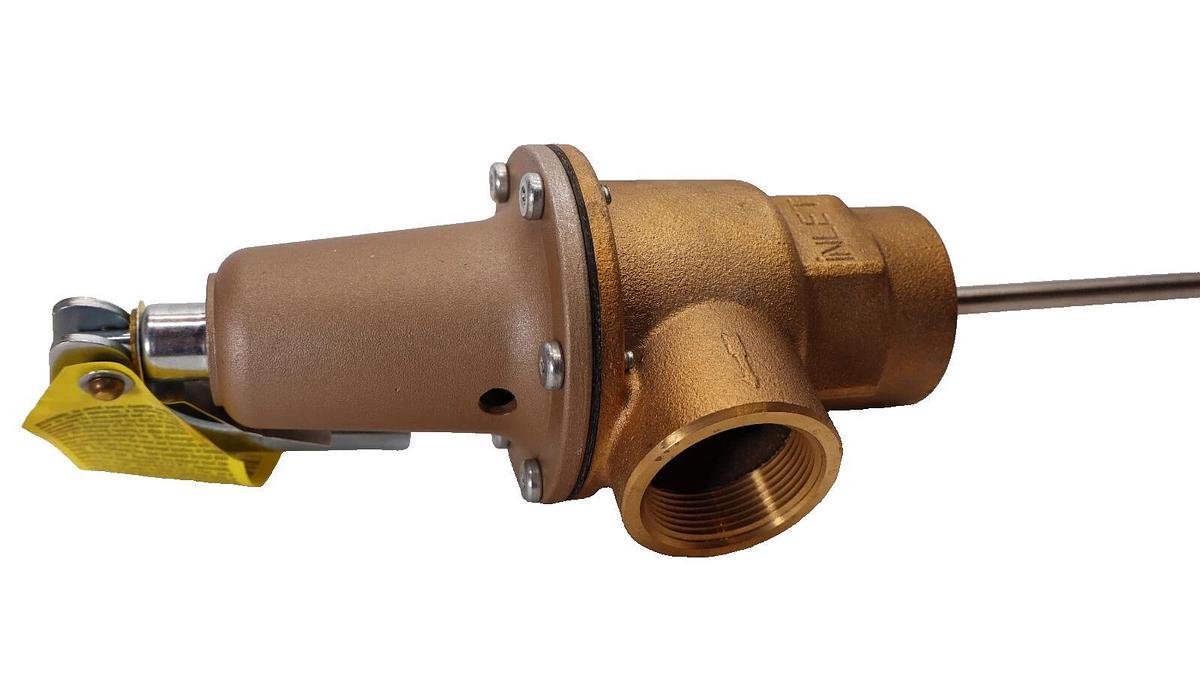 (NEW) WATTS M15 0752W 1-1/2" 340x8 150psi Pressure Relief Valve