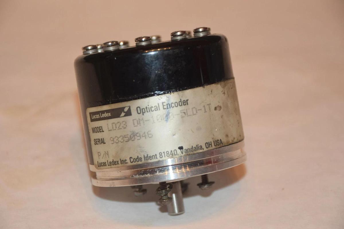 Used LUCAS LEDEX LD23 DM-1000-5LD-1T 93350946 OPTICAL ENCODER
