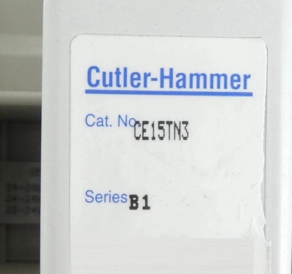 Cutler-Hammer CE15TN3 Series B1 Contactor 600V 24V coil 420A 420, 10-7050-3, New