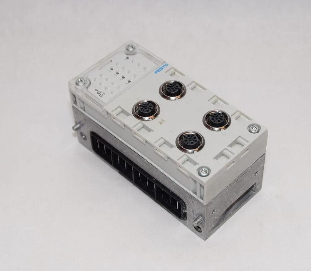 Used FESTO CPX-AB-4-M12x2-5P-R-M3 , 546997 Interlocking Block