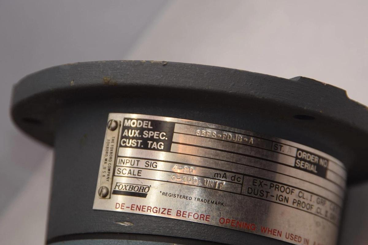 (NEW) FOXBORO 65FS-FDJB-A 4-20mA 0-100 range Output Meter Gauge