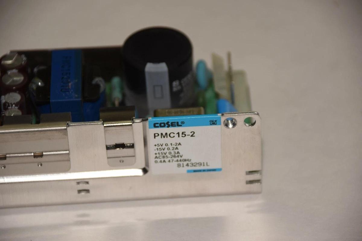 Used COSEL PMC15-2 +5V 0.1-2A -15V 0.2A +15V 0.3A POWER SUPPLY