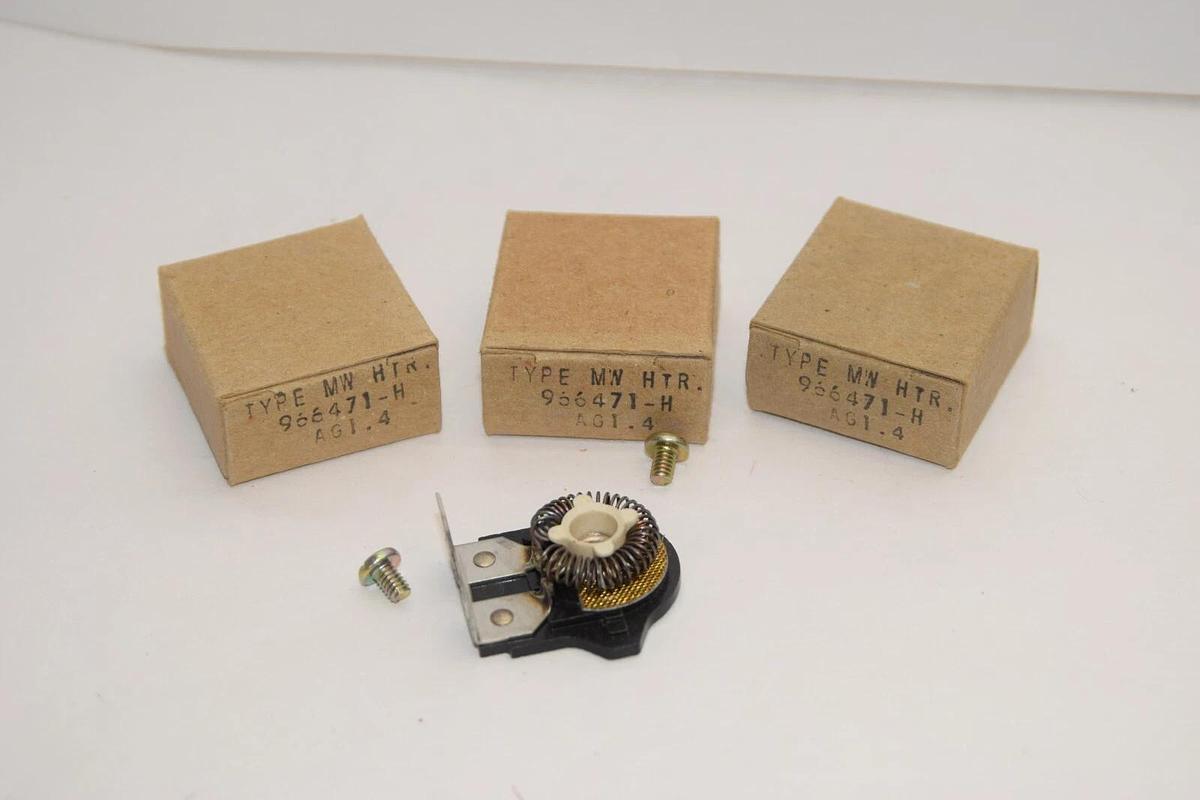 (NEW - Lot of 3) WESTINGHOUSE 966471-H 966471H Overload Heater
