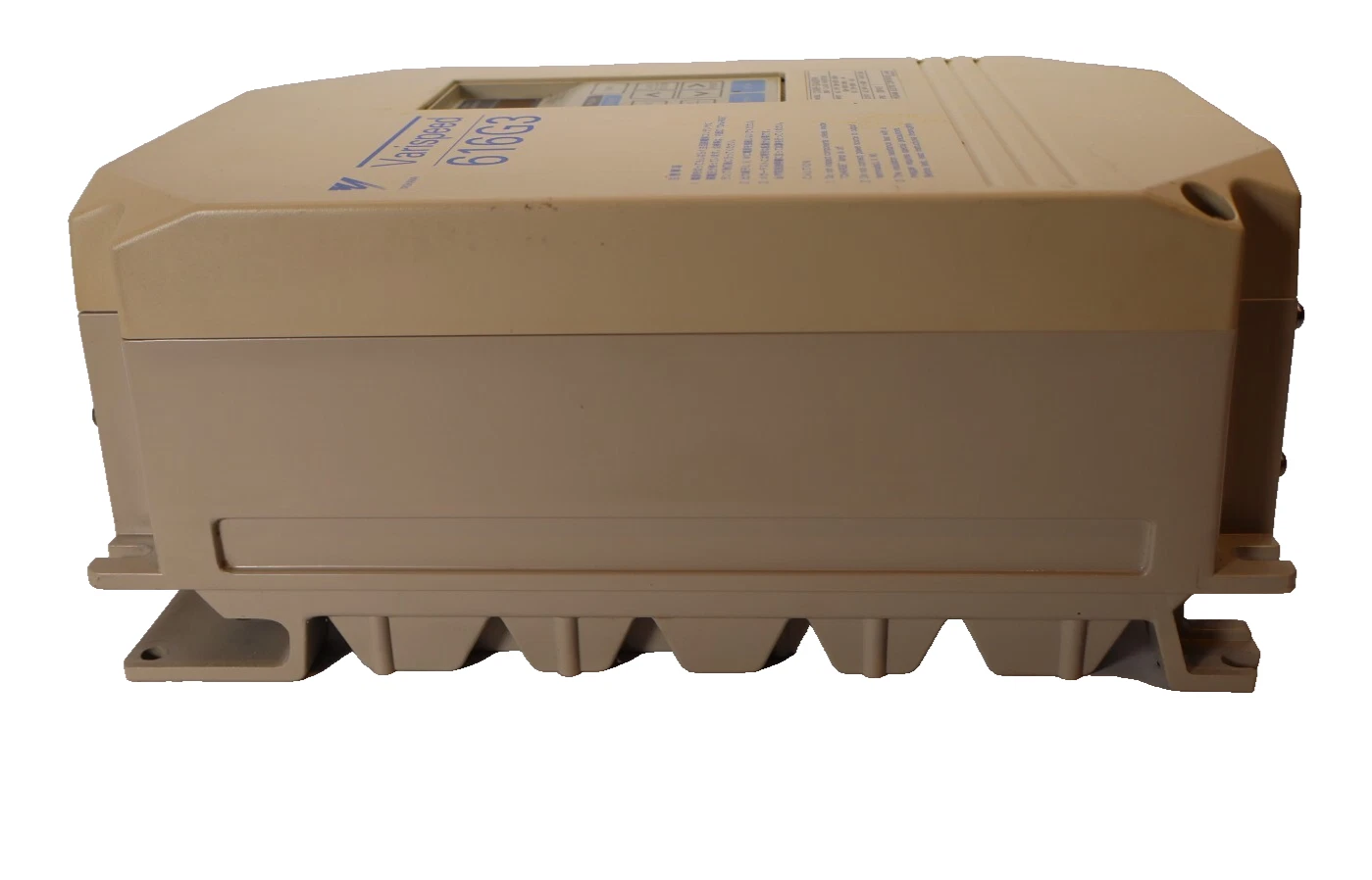 Used Yaskawa Varispeed 616G3 AC Drive 200v Class Inverter CIMR-G3A20P4 1.4kVA 3ph