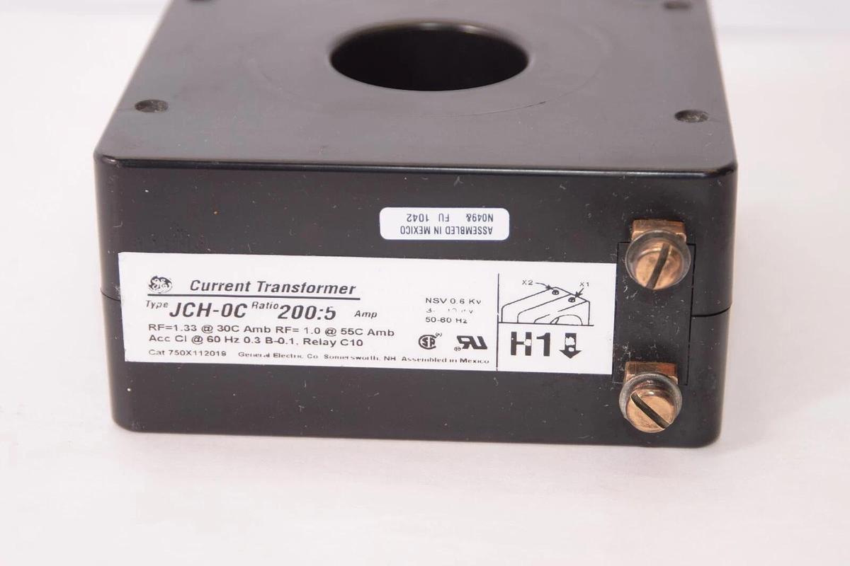 (NEW) GE GENERAL ELECTRIC JCH-0C 200:5 50/60Hz Current Transformer