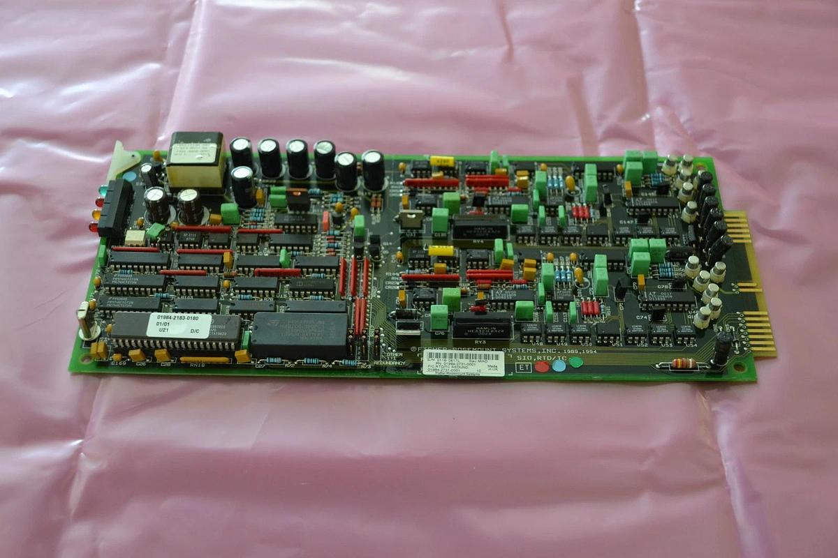 Used FISHER ROSEMOUNT CIRCUIT BOARD 01984-2731-0001 01984 2731 REV.M/AD