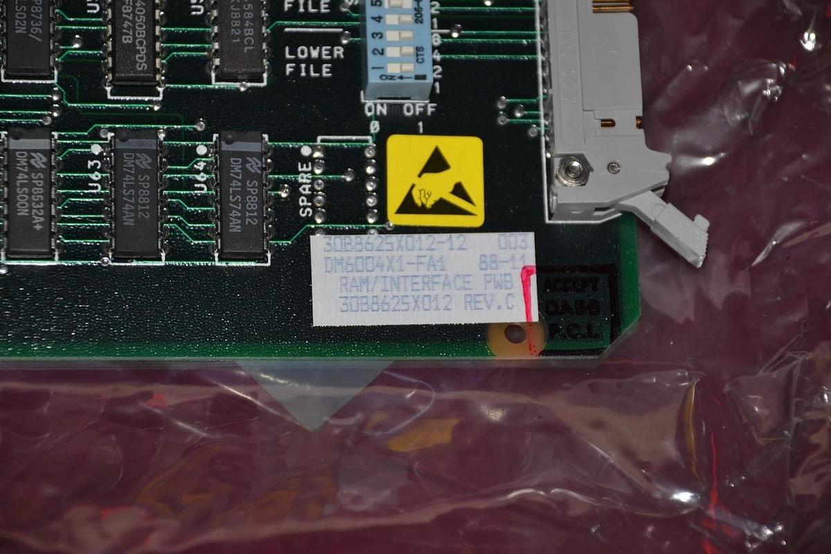 New FISHER ROSEMOUNT DM6004X1-FA  DM6004X1FA1 RAM INTERFACE PWB 30B8625X012-12