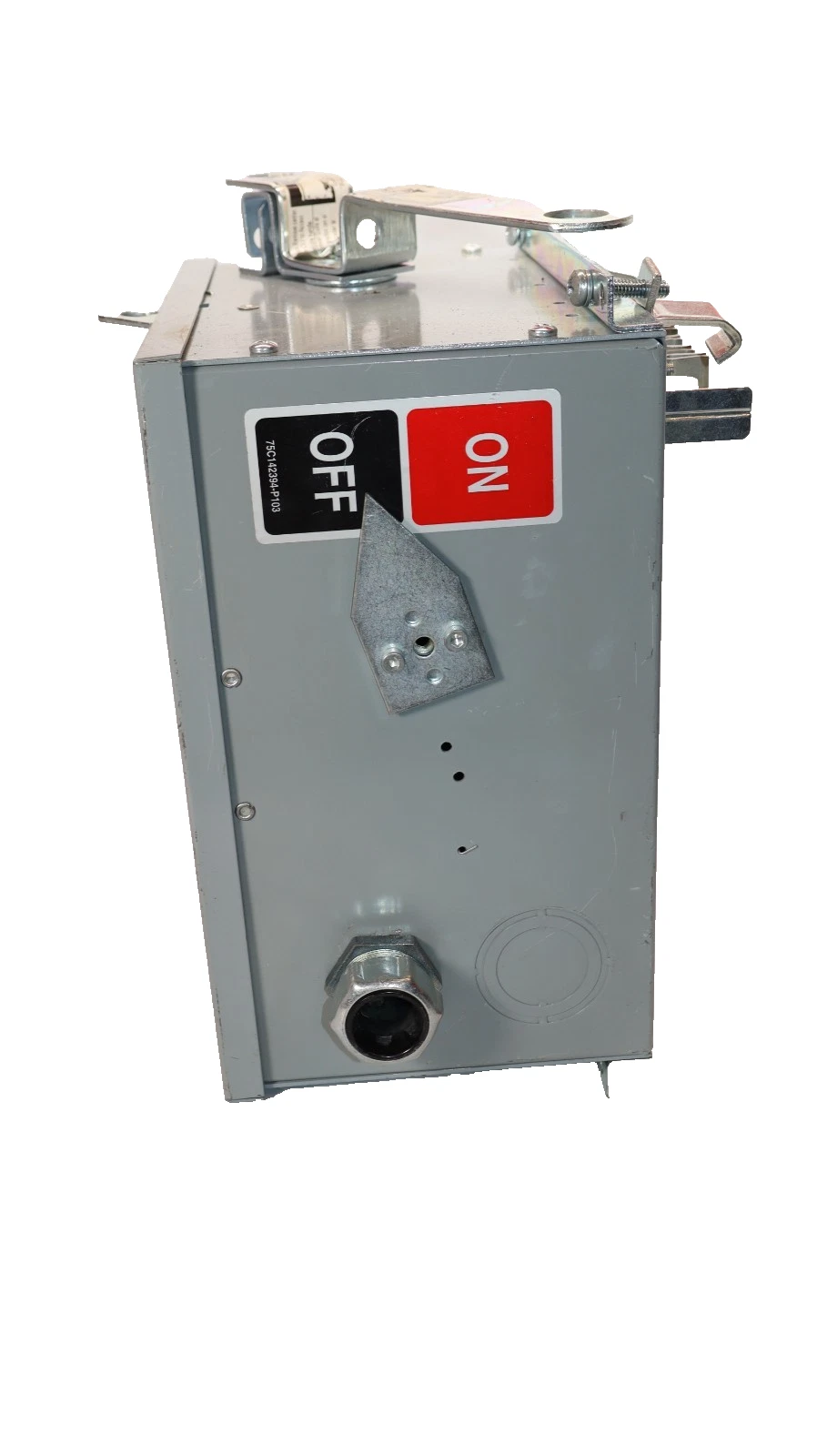 GE 60A 60 Amp Fusible Disconnect Safety Switch DH422R 240V 3P 4 Wire (New)