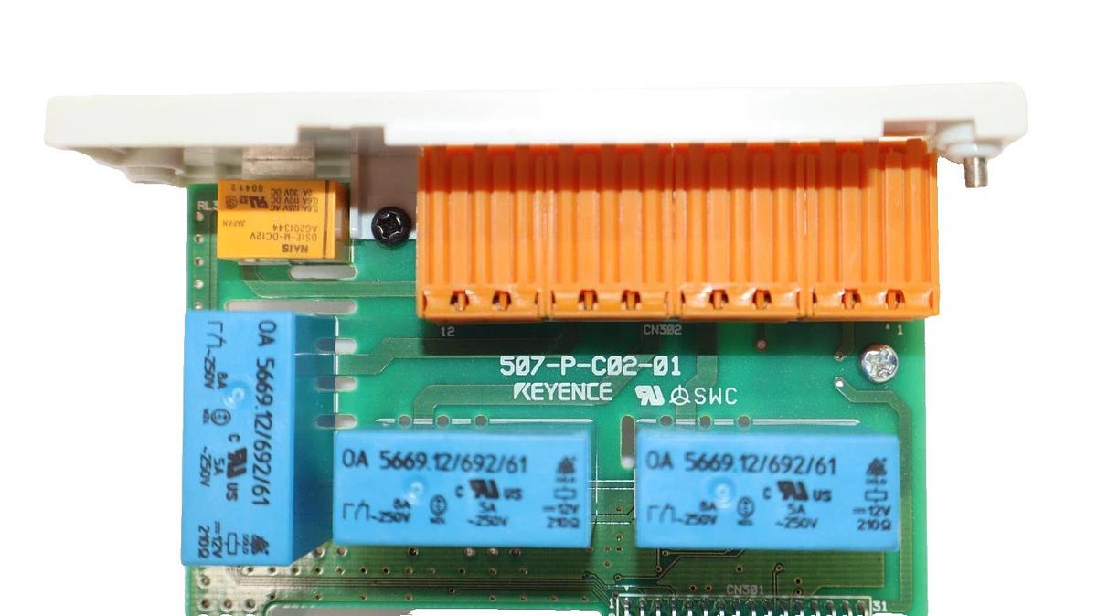 Used Keyence 507-P-C02-01 , 507PC0201 Relay Module