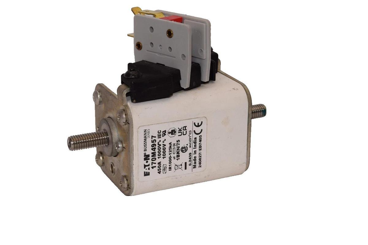 Used Eaton 170M4957 450A 1000V High Speed Square Body Fuse