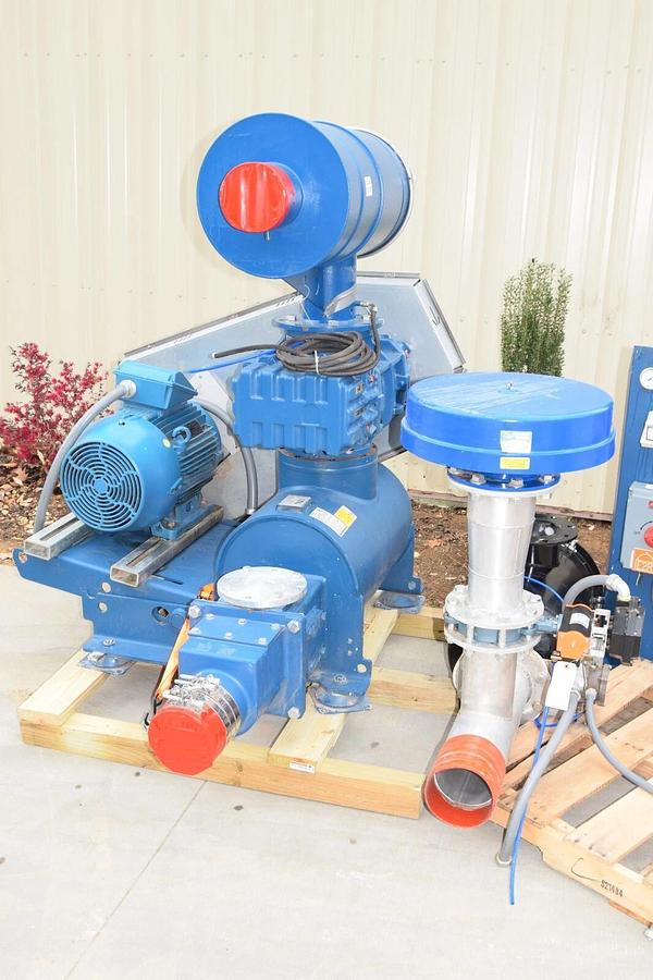 Used Aerzen GM35S Positive Displacement Rotary Lobe Industrial Blower Booster GM-35-S