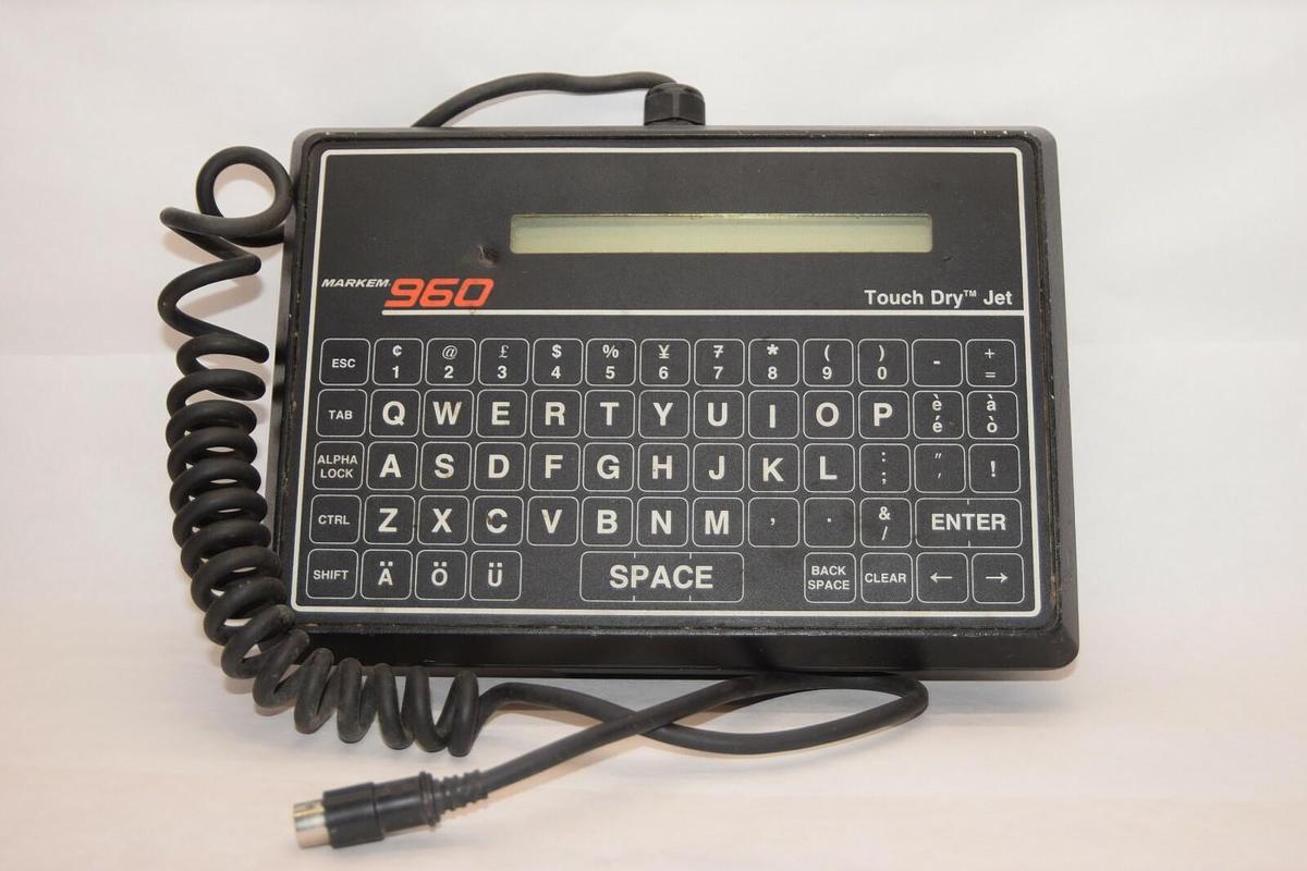 Used MARKEM 960 MAR5018-001 MAR5018 001 MAR5018001 Touch Dry Jet Control