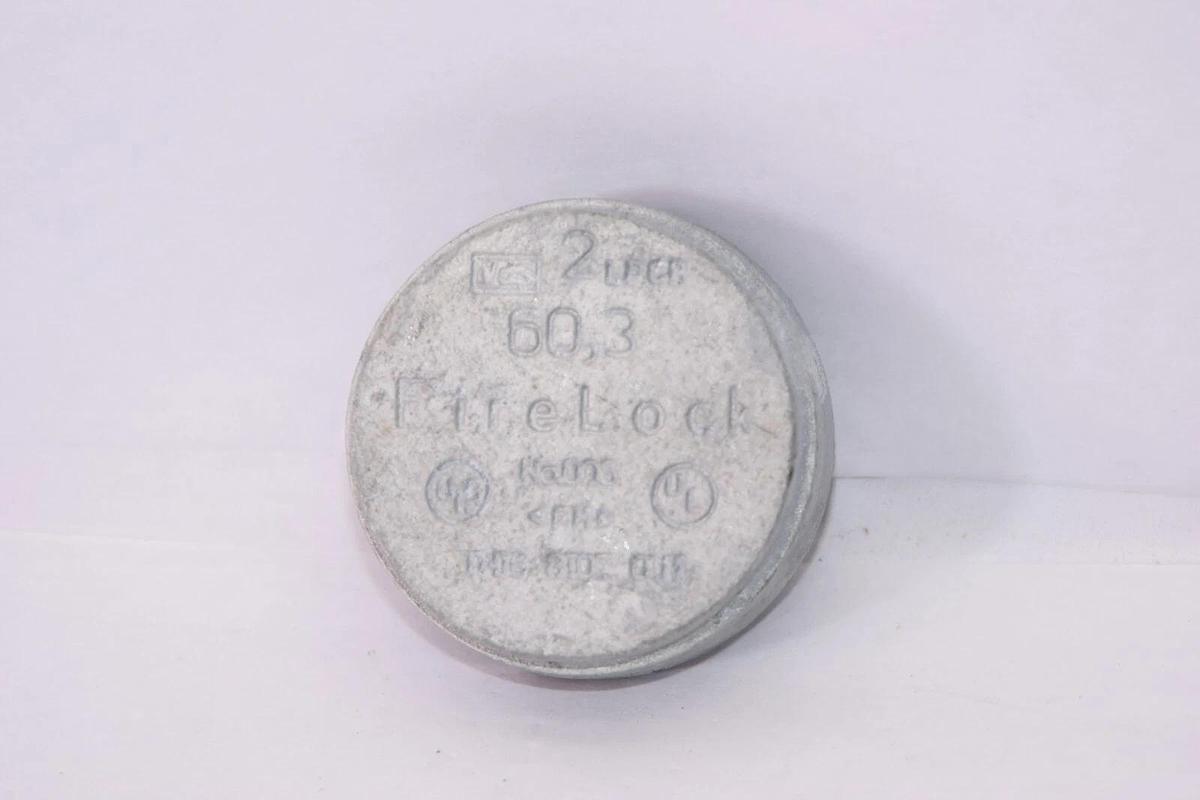 (NEW - Lot of 2) VICTAULIC FireLock 60.3 2" Galvanized Cap