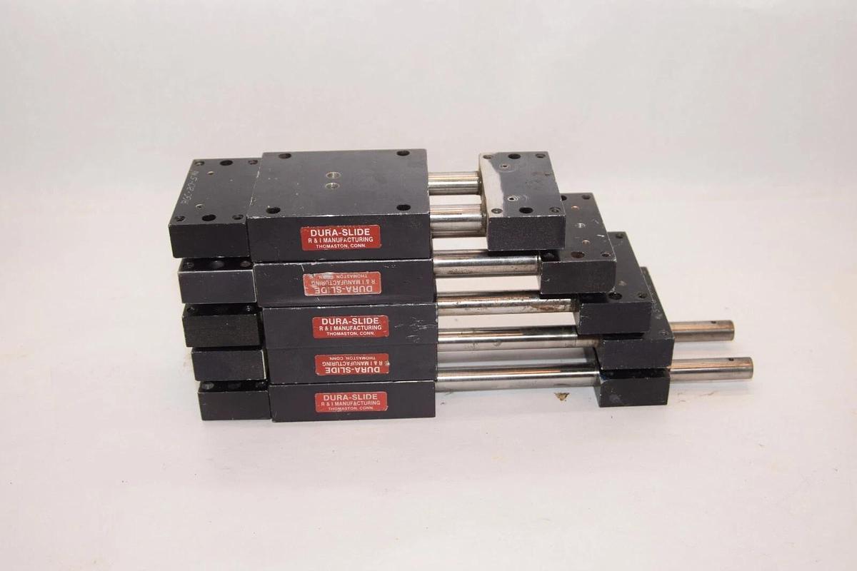 Used (Lot of 5) DURA-SLIDE RGC-20-5 3/8  Slides