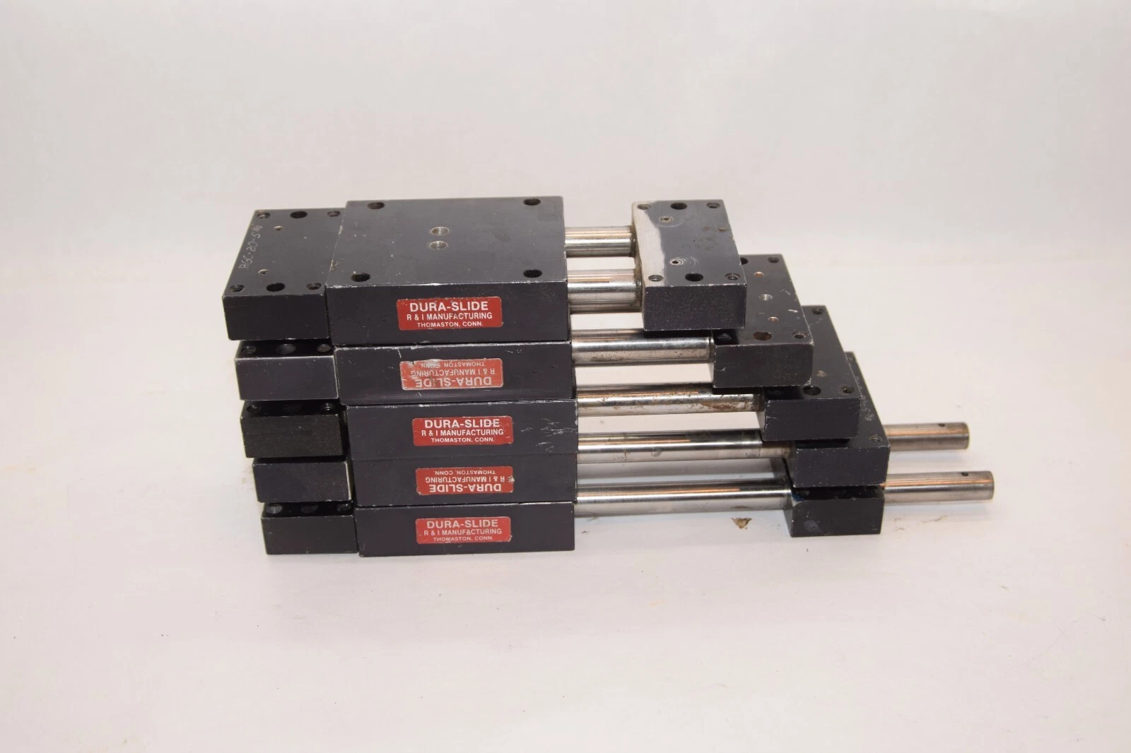 Used (Lot of 5) DURA-SLIDE RGC-20-5 3/8  Slides
