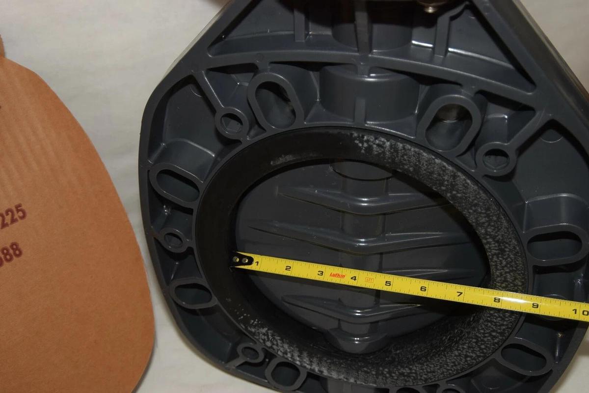 (NEW) CEPEX Hayward 02587 CPX02587 05.80.225 8" Butterfly Valve Lever Operated