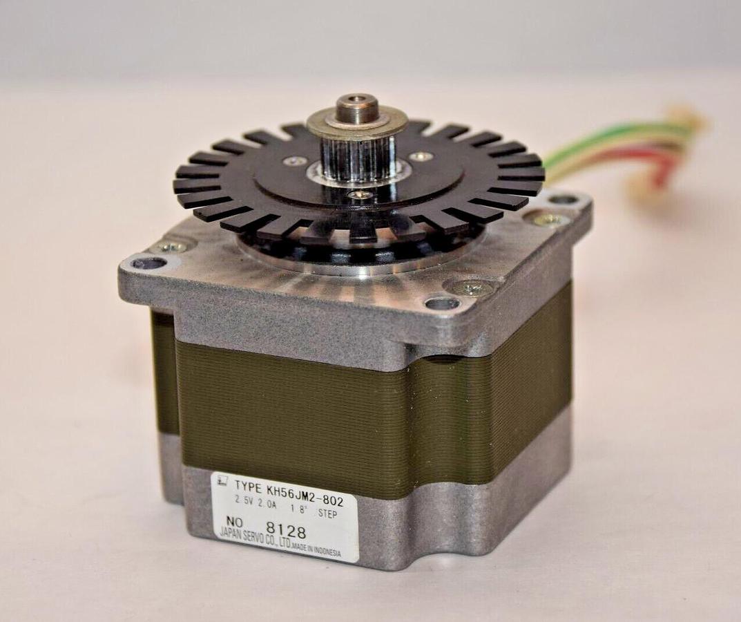 Used Nidec Japan Servo Stepping Stepper Motor KH56JM2-802 KH56JM2802 KH56JM2 2.5v 1.8