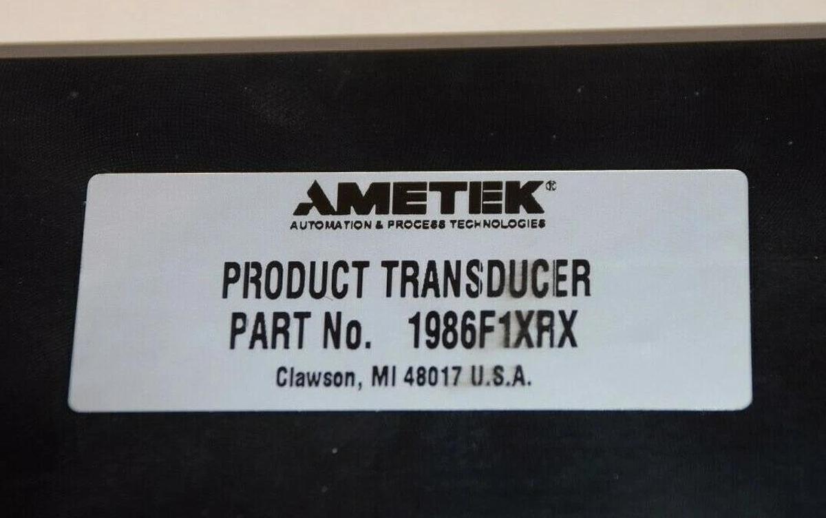 Used Ametek transducer Transducer 1986F1XRX