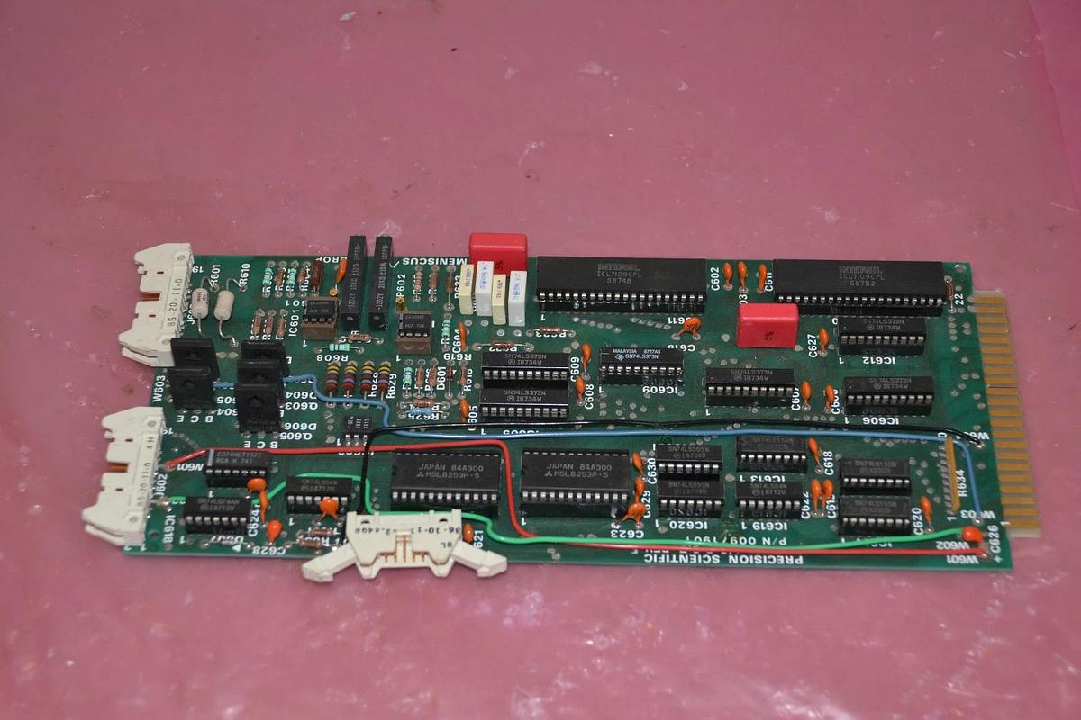 Used PRECISION SCIENTIFIC DIGITAL I/O CIRCUIT BOARD CARD REV.E 00971901 00972001