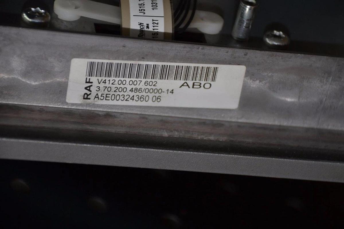 Used SIEMENS SIMATIC TOUCH PANEL 15T 15" Front V412.00.007.602 A5E00324360 06