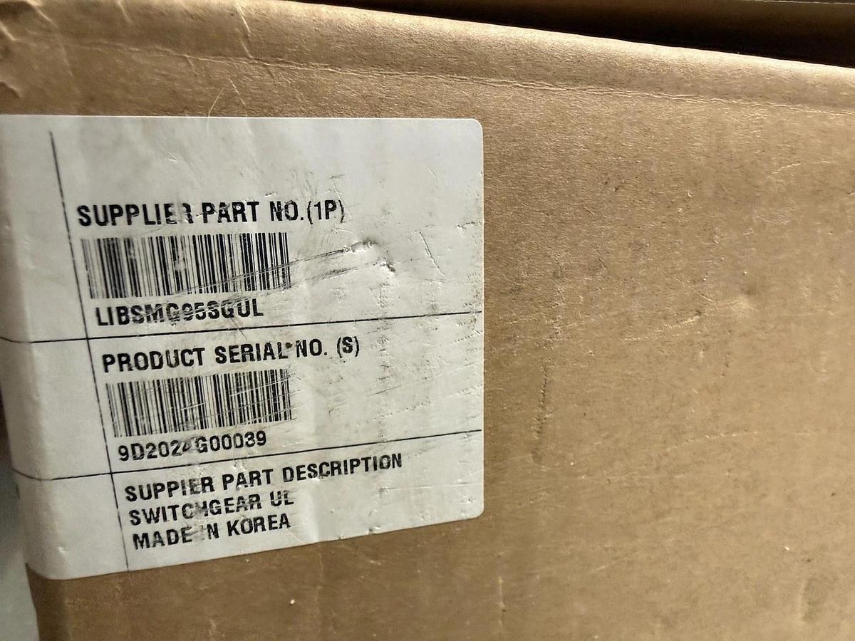 NEW Square D LLF37060D33 PowerPacT L 600A 3P 500VDC Circuit Breaker Samsung SDI