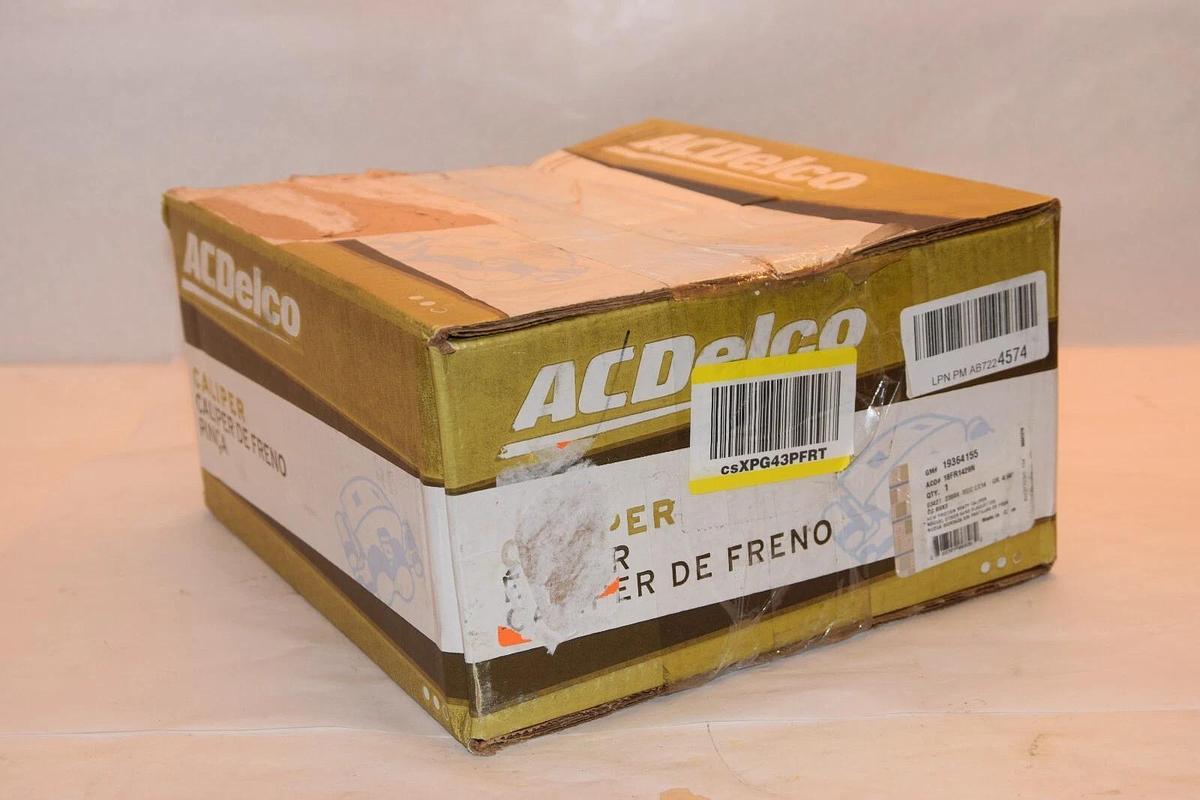 (NEW) ACDELCO Gold  18FR1429N , 19364155 Disc Brake Caliper Assembly