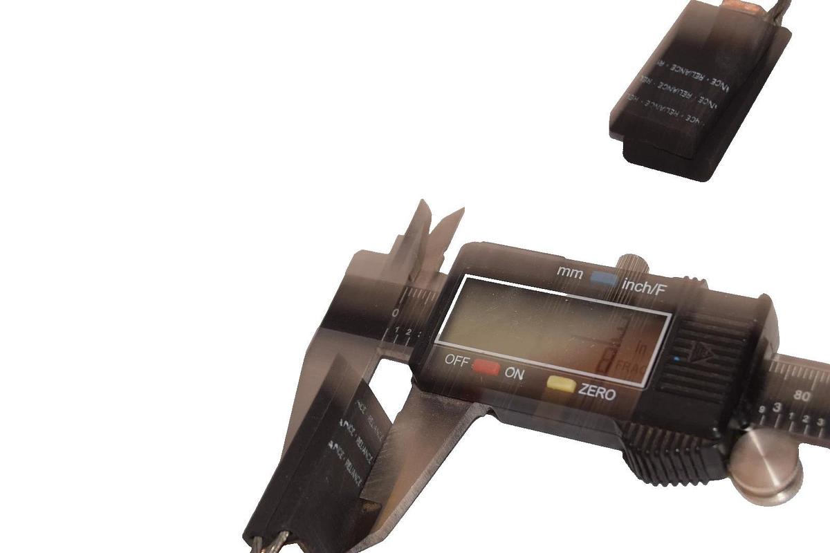 Reliance RE44CC G9 , 1-9/16" x 3/4" x 3/8"  Carbon Motor Brush (New - Lot of 3)