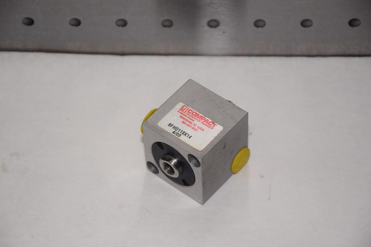 COMPACT AIR SFHD118x14 4/03 AIR PNEUMATIC CYLINDER NEW
