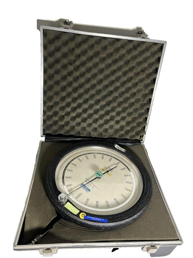 Used ROBERTSHAW 85315 SERIES 1800 0-10000psi HYDRAULIC PRESSURE GAUGE