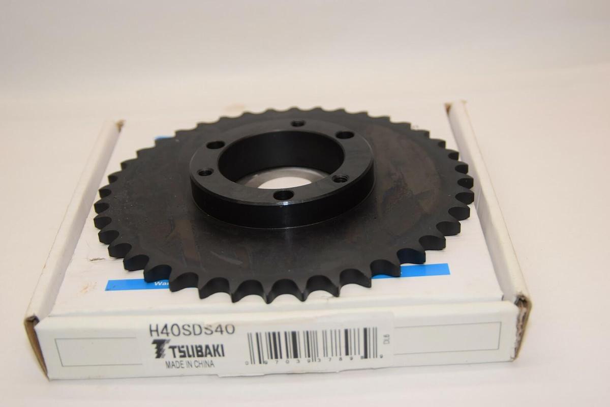 (NEW) TSUBAKI H40SDS40 170 x 170 x 27mm 40 Teeth Sprocket