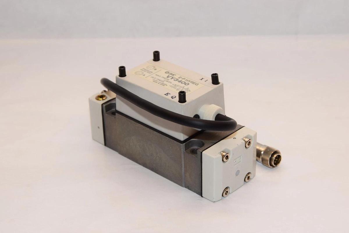 (NEW) SMC VY3400-00-X1 0.9MPa E-P HYREG Pressure Valve