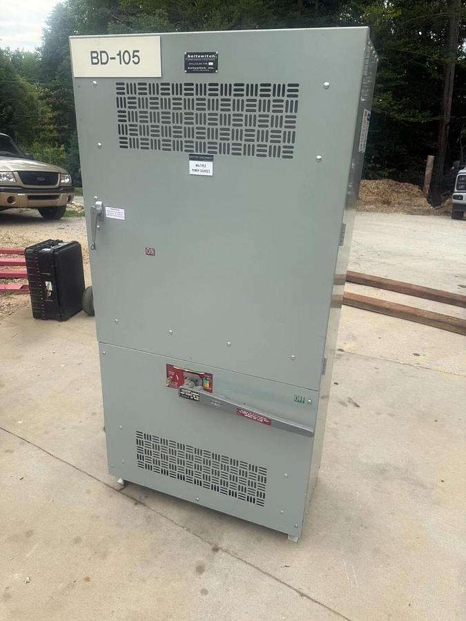 Used Boltswitch Enclosure E3466 2500a Bolted Pressure Contact Switch VM369-ST 1600a