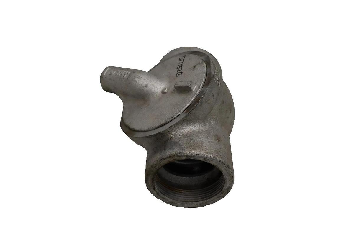 Used Crouse Hinds Any Angle Conduit Seal Fitting w/ 3" Female Hub EZS8 , 517152G