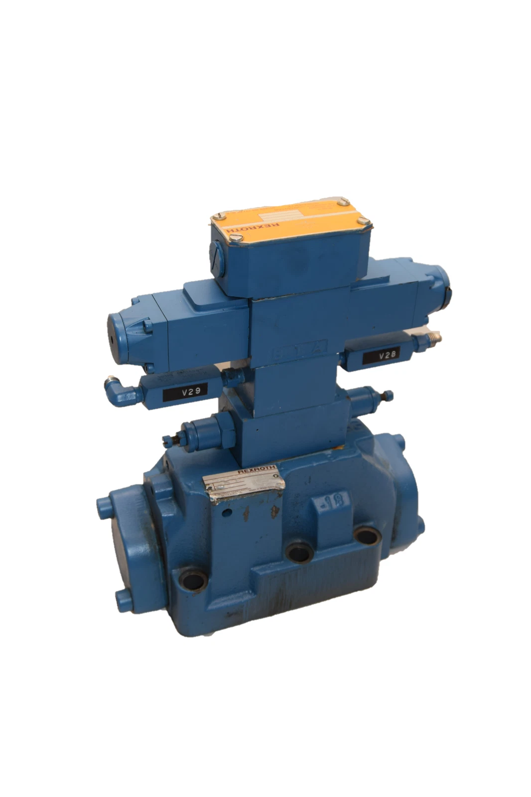 Used Rexroth Valve 4WEH22J60/6AW120-60N 9ETDAV 4WE6J51/AW120-60N9DAV Valve Stack