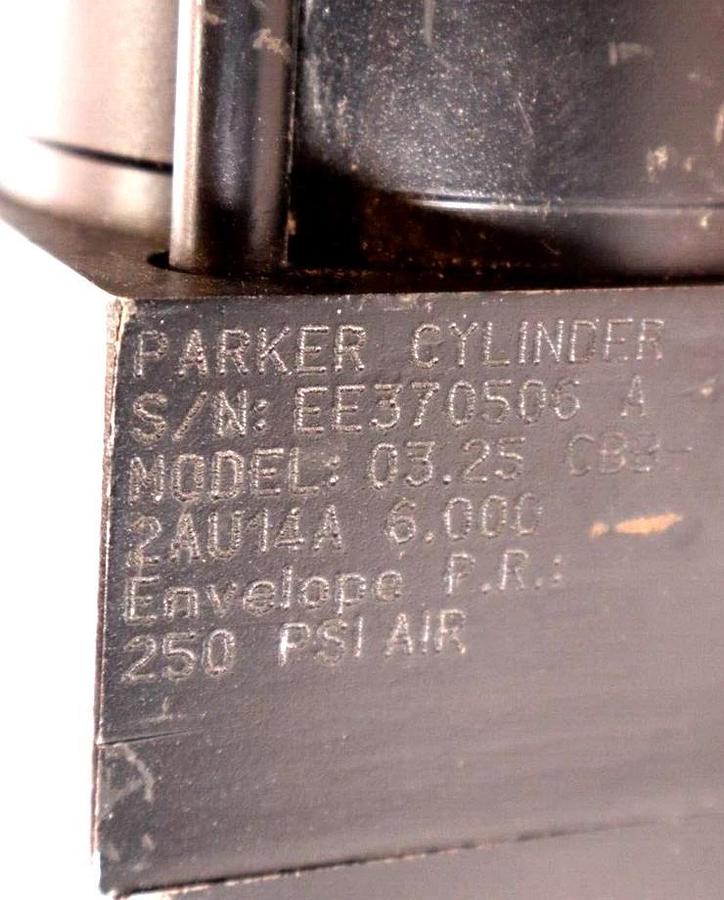 (NEW) PARKER 03.25 CBB2AU14A 6.000 Series 2A 250psi Pneumatic Cylinder