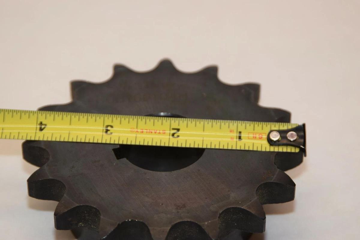 (NEW) JW 60B16F104H 16 Teeth 1-1/4" Bore Sprocket