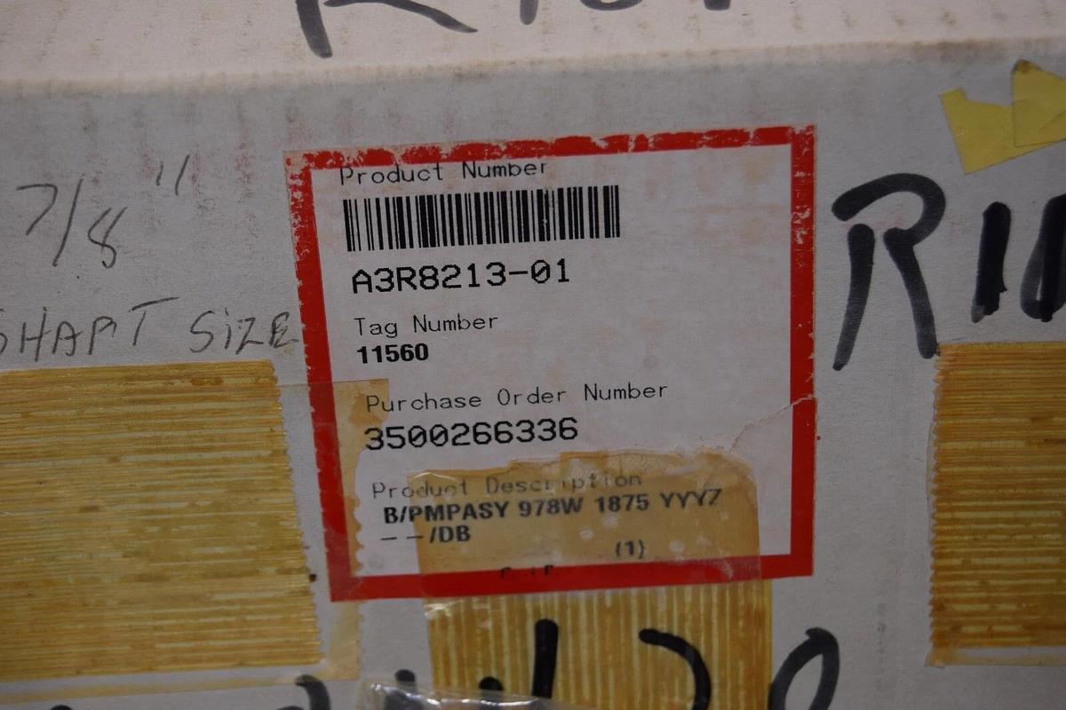 FLOWSERVE A3R8213-01 A3R821301 B/PMPASY 978W 1875 YYYZ--/DB Pump Assembly (NEW)