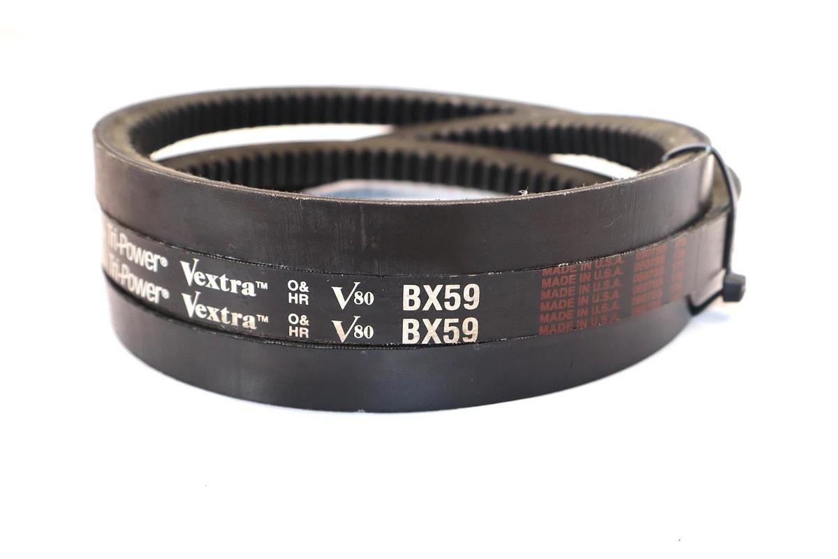 Gates BX59 , BX-59 , 9013-2059 Tri-Power Vextra Cogged V-Belt USA (New)