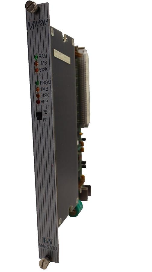 Used B & R B&R MAESTRO MM2M , HCMM2M-0 Rev: 1.00 PLC Card Expansion Memory Board