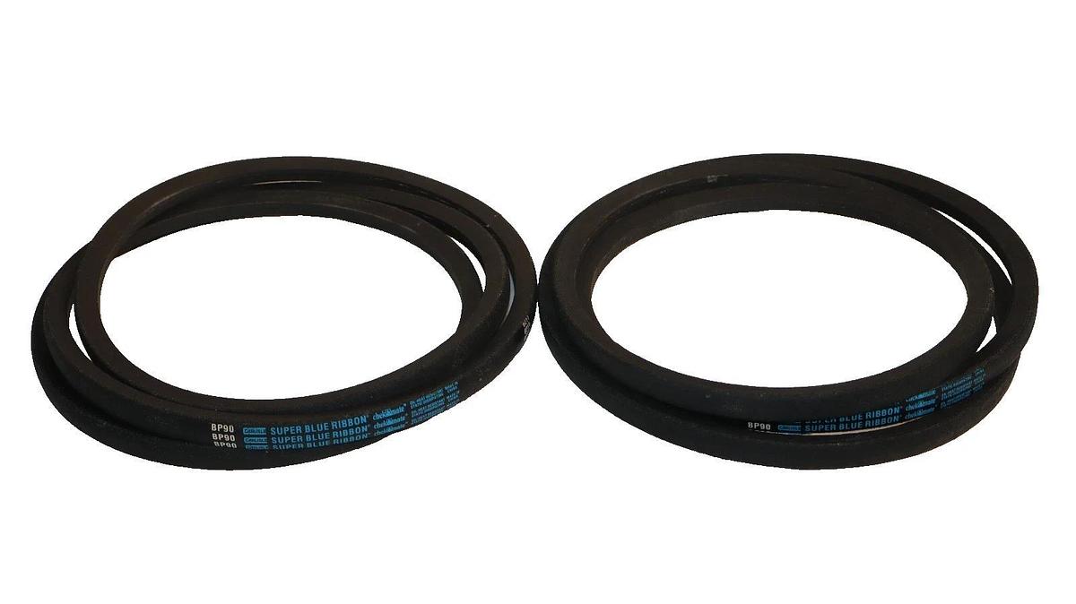 Carlisle V-Belt Belt BP90 Super Blue Ribbon Oil-Heat Static Resistant (Lot of 2)